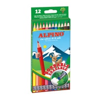 Box 12 erasable coloring pencils