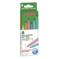 Box 6 Pastel felt pens