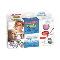 Alpino Liquid Face Paint (8 colors + brush + leaflet)