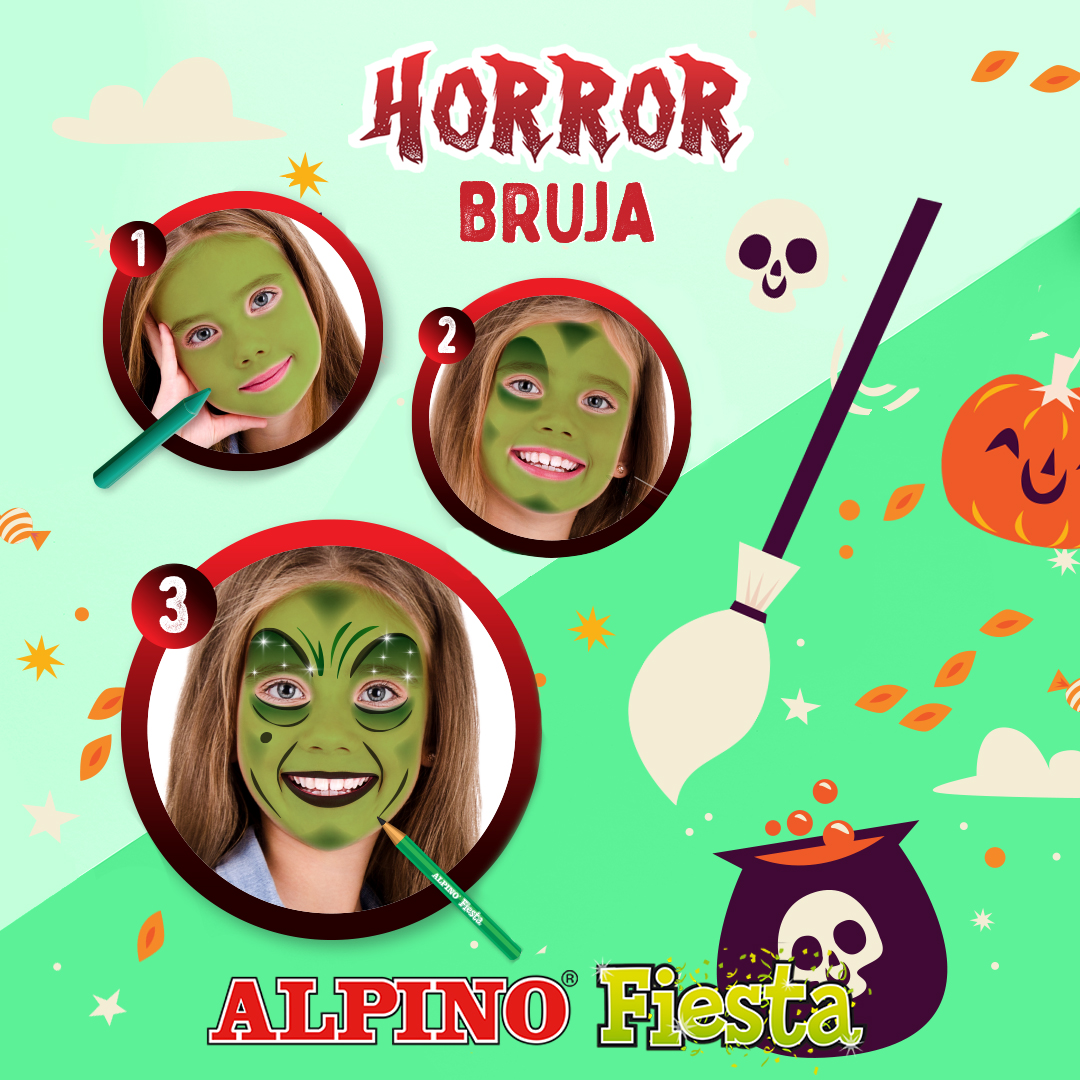 Maquíllate en Halloween con Face Sticks