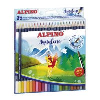 Box 24 pencils watercolor Aqualine