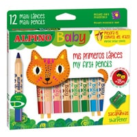 Box 12 pencils Alpino Baby