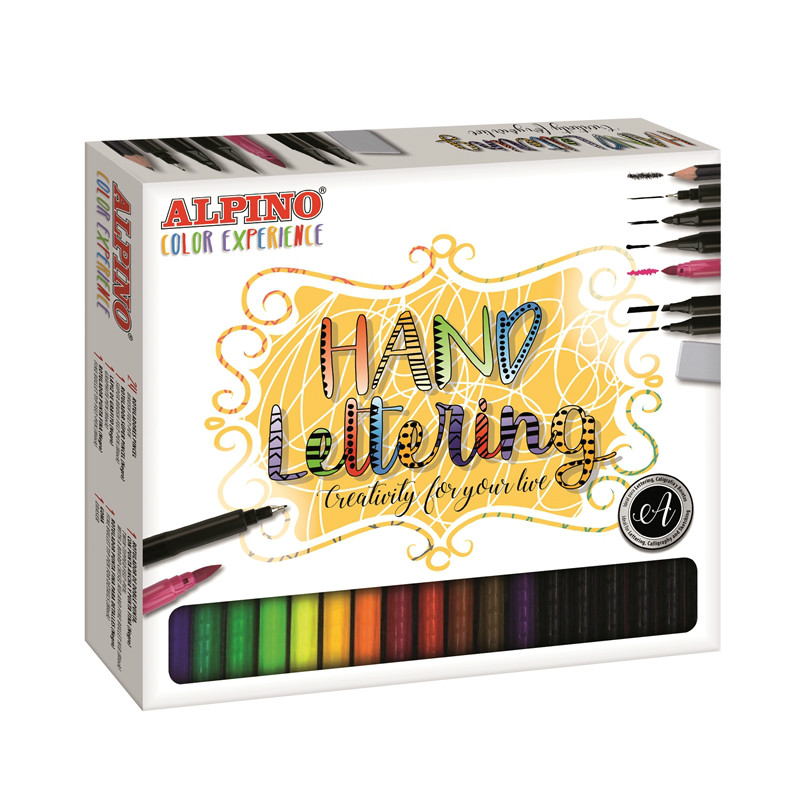 Set Alpino Rotuladores Hand Lettering