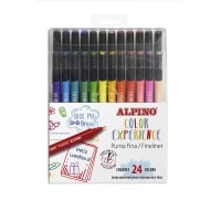 ROTULADORES ALPINO 10PUNTAS DIF.DIBUJOS