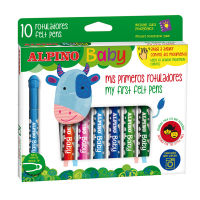 Case 10 Coloured Baby Pens