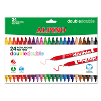 Box 24 Double-tipped colour pens