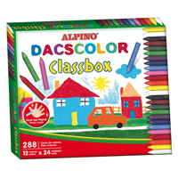 Economy pack ceras de colores Dacscolor 288 unidades