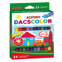 Estuche 24 ceras de colores Dacscolor