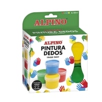 Box 4 bottles finger paint 100 ml