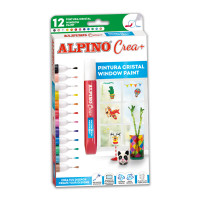 Alpino Crea Pintura Cristal para decorar cristales y superficies lisas