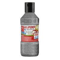 Glitter gel Alpino 250 ml, silver