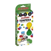 Témpera Alpino 7 x 40 ml + pincel