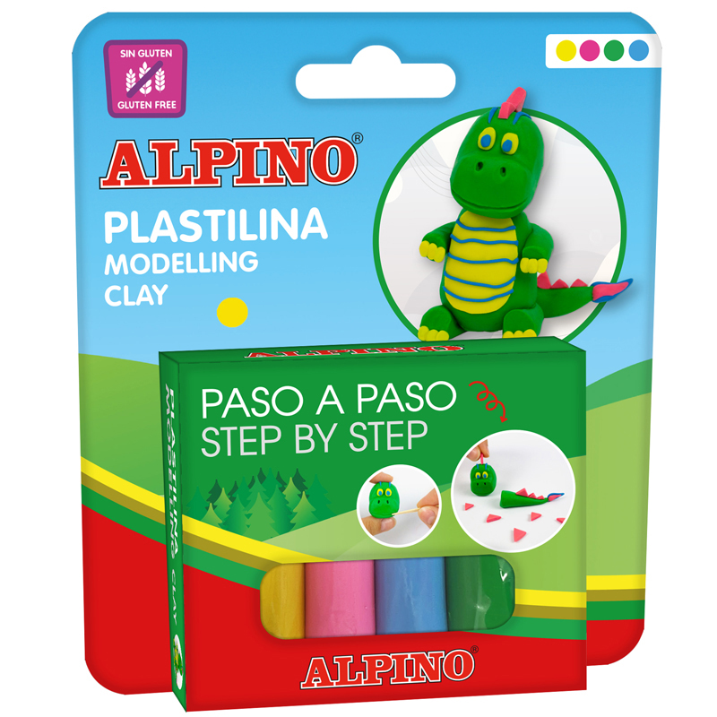 Kit plastilina Dino