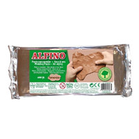 Alpino modelling paste of 500 grs. terracotta