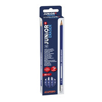 Box 12 pencils Junior with eraser HB