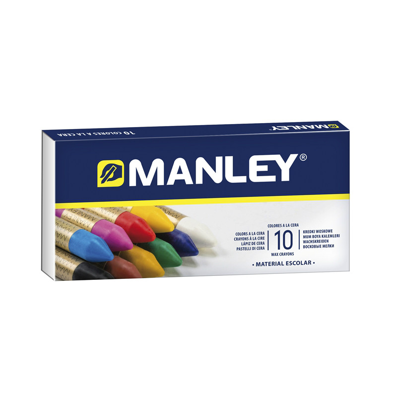 Manley Ceras 30 Unidades, Ceras de Colores Profesionales, Estuche de Ceras  Blandas de Trazo Suave, Pueden Mezclarse los Colores