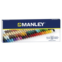 Case 50 Manley waxes, assorted colors