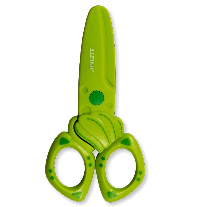 Alpino Scissors Pack 8 Special Cuts Yellow